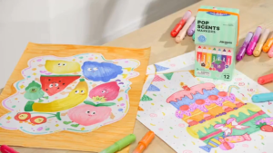 Jarmelo (Joan Miro) ปากกาเมจิก "กลิ่นหอม" Pop Scents Washable Markers