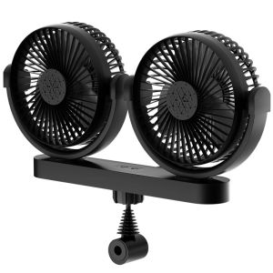 Rear Seat Cooling USB Interface Dual Head Car Fan