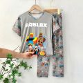 Terno pajama set kids ROBLOX  for 3-7 years old. 