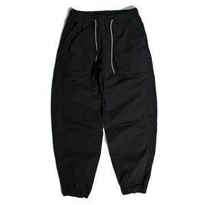 American Retro Work Pants Mens Spring Autumn Loose Straight Leg Cone Casual Trousers with Big Pockets Youth Popular Casual Pants