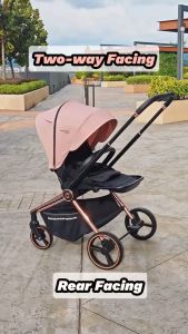 CROLLA FLEXXI Two Way Stroller (Up to 22kg) Free Mosquito Net + Breathable Cushion Padding