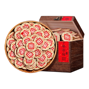 Yunnan Old Tree Puer Ripe Tea Cake 10-year Aged