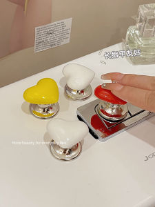 Creative Heart Shaped Toilet Button Lovely Bathroom Accessories Universal Toilet Tank Lid Water Switch Auxiliary Parts