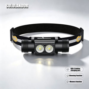 USB-C led headlamp Fishing Use 18650 headlight Torch Hunting head lamp Camping Headlamp Memory Dimming Flashlight Runing light