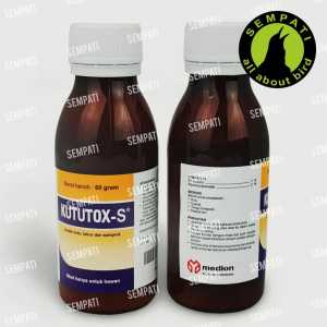 kututox - S obat kutu ayam burung anjing kucing caplak