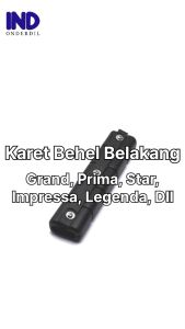 Karet Behel-Begel-Handle-Pegangan-Bracket-Breket Tangan Jok-Jox Belakang Honda Astrea Grand & Prima & Star & Legenda & Impressa-Impresa