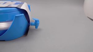Plastic Water Dispenser with Spigot 9.5L Plastic Beverage Dispenser Foldable Plastic Drink Dispenser Portable Summer Beverage