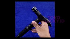 Tongkat Mendaki Senter Trekking Pole Hiking Kompas Peralatan Gunung