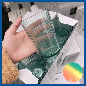 VARDAGEN วาร์ดาเกน แก้วน้ำ สีไลท์เทอร์ควอยซ์ 43 ซล.