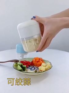 เครื่องปั่นพริก เครื่องบดพริก ปั่นกระเทียม ปั่นพริก ปั่นเนื้อ ใบมีดคม ครื่องปั่นอเนกประสงค์, ครื่องปั่นกระเทียม