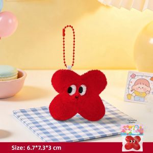 JIUJI | New Velvet Letter Keychain