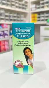 ALLERKID CITIRIZINE 60ML FOR KIDS ANTI-ALLERGY GRAPES FLAVOR THERAPEUTIC HEALTHCARE