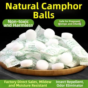 MIVOFIVO | Pest Repelling Natural Dehumidifying Non-toxic Naphthalene Balls