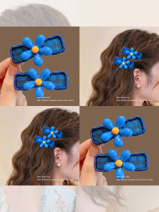 NING ZHOU | Stylish Flower Duckbill Clip