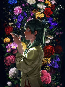 BILIBILI | 5D DIY The Apothecary Diaries Anime Theme Diamond Painting Handmade Art Exquisite Creative Gift Home Decoration