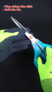 Kéo cắt cầm tay TOTAL chất liệu thép không gỉ độ dày lưỡi 2.5mm đa chức năng tiện lợi