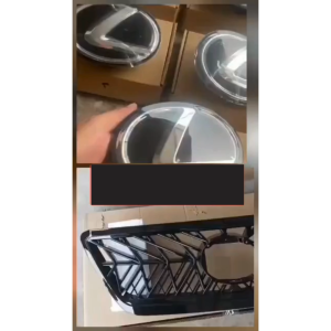 LEXUS GX470 TOYOTA HARRIER RX330 RX300 XU30 2003-2009 FRONT BUMPER GRILL GRILLE GLOSS BLACK SPEC