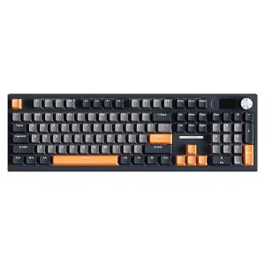 Microstep | Triple-Mode Wired Wireless Bluetooth Mechanical Keyboard Hot-Swappable RGB Display