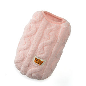 Soft Fleece Pet Sweater Autumn Winter Warm Vest Anti-Cold Dog Cat Clothes for French Bulldog Yorkshire Small Breeds