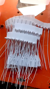 100Pcs Pull Tite Tags Seals Evident Zip Ties For Logistics Packaging