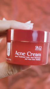 Acne Cream SR12 Penghilang Jerawat - Acne Night Cream Perawatan Kulit Wajah Berjerawat