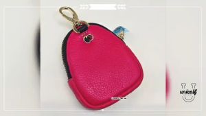 Unicalf Key Pouch Coin Purse Colourful Leather Key Pouch