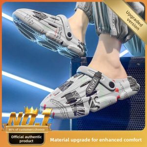 MONLEYTA | Trendy Mens Summer Outdoor Sports Sandals Breathable Anti-Slip Thick Bottom EVA Slip-On Shoes For Beach And Casual Wear