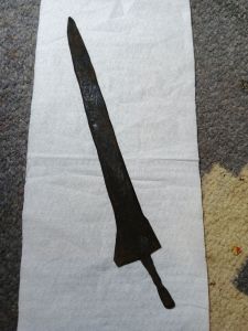 Koleksi sombro panjang 15 cm