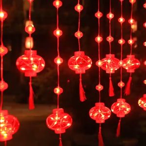 Đèn Led Trang Trí Tết Lệ Hội Quán Cafe Nhiều Mẫu Đẹp