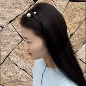 ที่คาดผมโบว์ซาติน ใส่สบาย สไตล์เรียบหรู