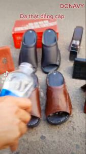 DÉP NAM DA BÒ THẬT 100% HÀNG CÔNG TY XUẤT KHẨU DSM