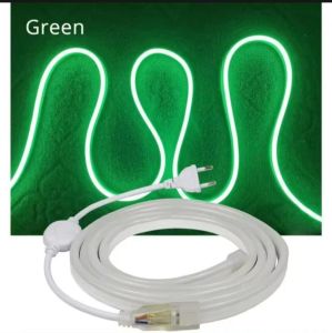 PROMO Lampu Hias Plafon Lampu Led Neon Flek Ukuran 2m 3m 4m 5m Lampu Led NEON FLEK 220V SUDAH+SOKET Outdoor Lampu AESTHETIC