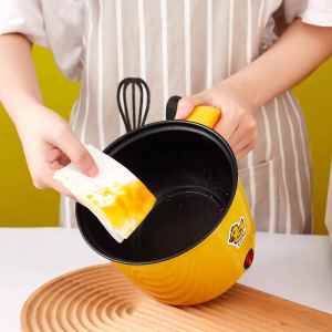 [China Plug Without Adapter] CHIZHIDU | Multifunctional Instant Noodles Electric Cooking Pot Bowl Integrated Activity Creative Gift Cartoon Style Childrens Gift