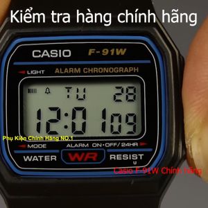[COMBO 2 ĐỒNG HỒ CHÍNH HÃNG – MADE IN JAPAN] Combo 2 Đồng Hồ Điện Tử Casio F-91W Chính Hãng Chống Nước Siêu Bền Huyền Thoại