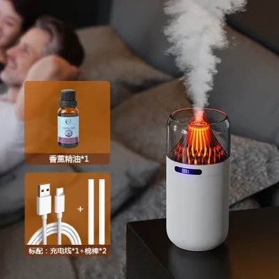 BADUOHUA | Intelligent Quiet Humidifier Aromatherapy Mist Diffuser USB Charging Car Home Atmosphere Light