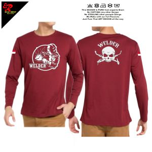 Kaos Welder Kaos Pria Lengan Panjang