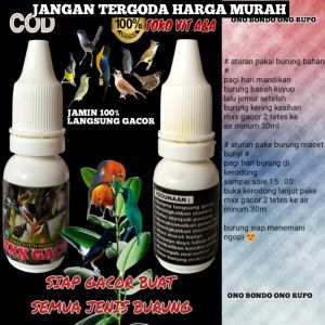jaminan langsung gacor vitamin mxx gacor cuma 2 tetes ke air minum buat semua jenis burung