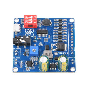 diymore | DC 6-35V Voice Playback Module 12V 24V 10W 20W 9 Channel One-To-One Independent Low-Level Trigger Amplifier Board DY-F20L