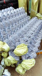 Cyclone Wire Fence Anti-Climb Anti-Cut Heavy Duty Stronger Security Galvanized Rust-Proof Easy Installation Hole Spacing 3IN / 3.5IN High Security Weather Resistant Easy to Install