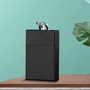 Khay Đựng Tàn Thuốc Mini Di Động Bằng Thép Không Gỉ Có Ngăn Kéo Kèm Móc Khóa - Khay Thuốc Lá Du Lịch Ngoài Trời Ô Tô Kích Thước Bỏ Túi