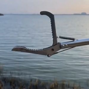 200cm/150cm/120cm/75cm Snake Catcher Stainless Steel Snake Tong Reptile Grabber Universal Snake Clamp Penangkap Tweezers Stick Catcher 不锈钢捕蛇钳 捕蛇夹