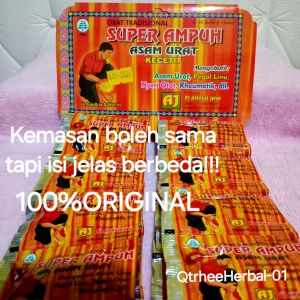 Kapsul Asam urat SUPER AMPUH (Hanger besar/20)