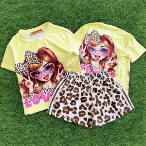 11-65KG LABUBU + bộ đùi bé gái thun lạnh 3D loại 1 mềm mịn bền đẹp siêu cưng 110