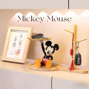 Mickey Mouse Tượng Trang Trí Lưu Trữ Chìa Khóa Bộ Sưu Tập Cửa Hàng Phòng Khách Trang Trí Mềm Thiết Kế Sáng Tạo Cảm Giác Cao Cấp