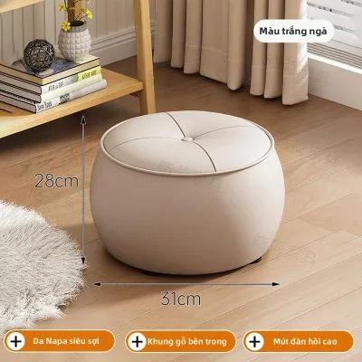 Đôn Đổi Giày Tròn Thiết Kế Sang Trọng Đơn Giản