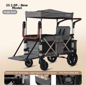 HAPPY SPACE | Twin Suitable Large Space Baby Stroller
