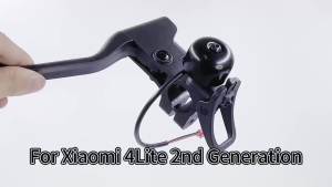 Phanh Tay Lái Xe Tay Ga Điện Có Chuông Dành Cho Xiaomi 4 Lite 2nd Gen Phụ Kiện Xe Gấp Bao Gồm Cần Phanh