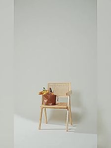 Qiuzhen 2023 Vegetable Basket Bucket Bag R Large Capacity Portable Messenger Bag Niche Commuters All-Matching Urban Simple