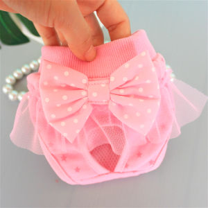 Pet Physical Pant Beautiful Dog Underwear Teddy Bichon Pomeranian Schnauzer Sanitary Panty Puppy Pants Pants for Menstrual Period