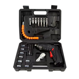 other | Cordless Electric Screwdriver with LED Rechargeable Portable Rotated 90 Degrees Home Office DIY Tools 47 in 1